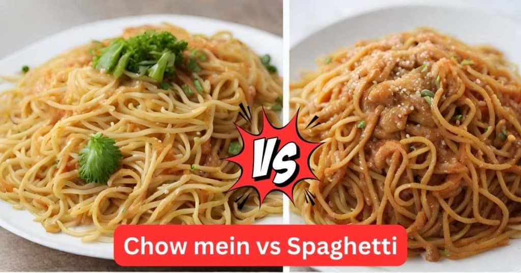 Chow mein vs Spaghetti